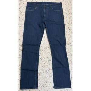 Canali Men's Blue 5 Pocket Made In Italy Straight Leg Denim Jeans Size‎ 54